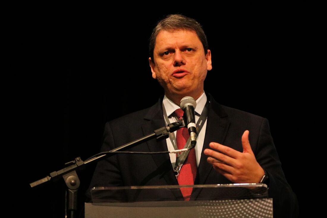 Ministro da Infraestrutura, Tarcísio de Freitas