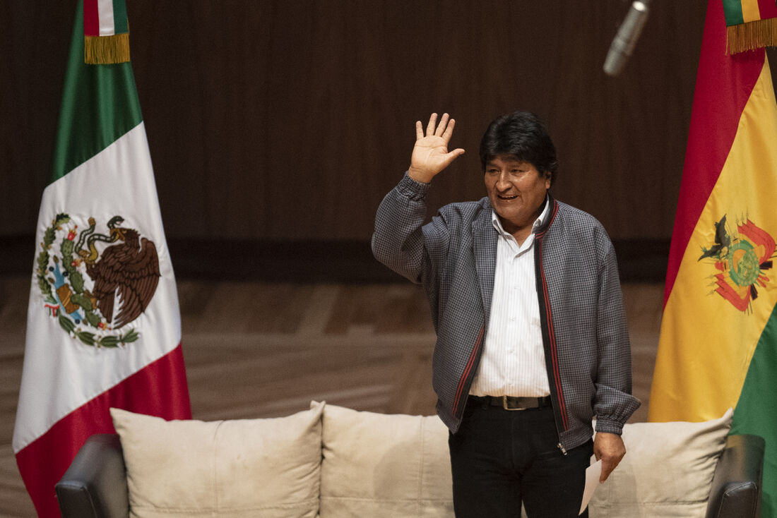 Evo Morales, ex-presidente da Bolívia