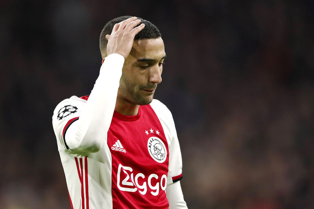Ziyech, meia destaque do Ajax