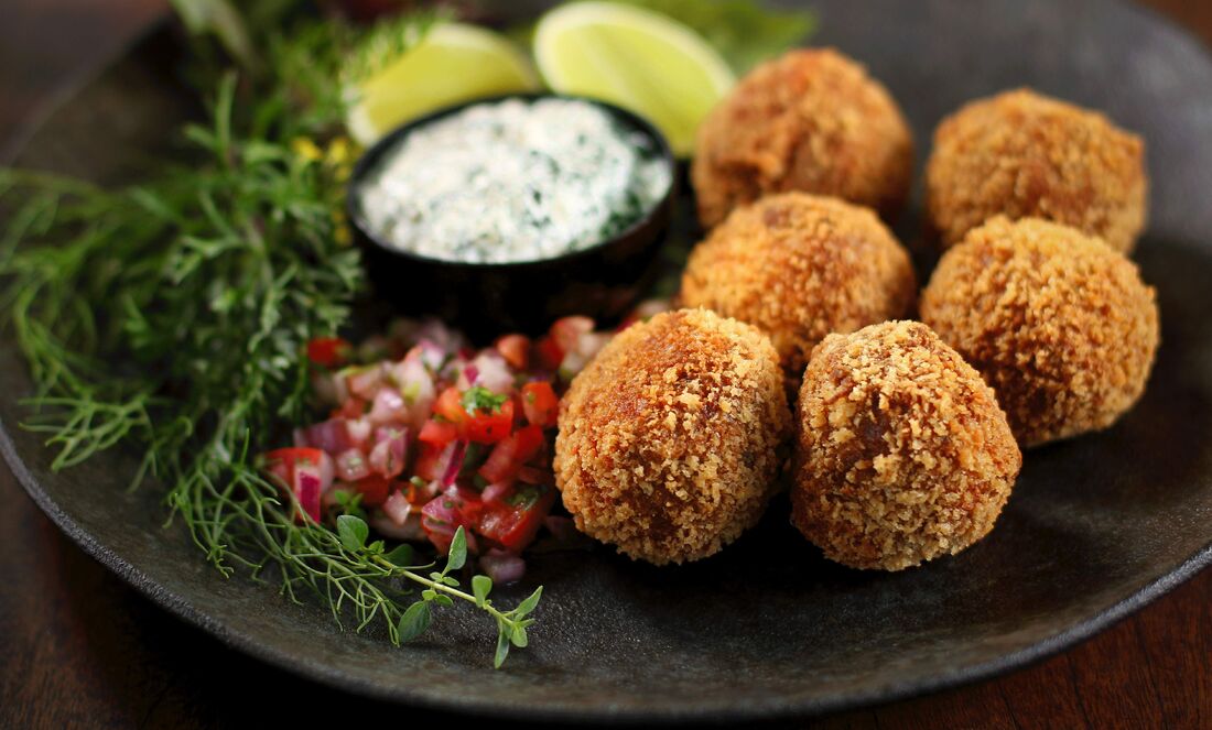 Croquetas de cupim em porção para compartilhar