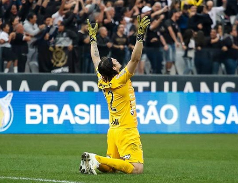 Cássio, goleiro do Corinthians