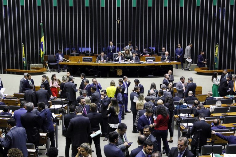 Sessão da Câmara sobre pacote anticrime