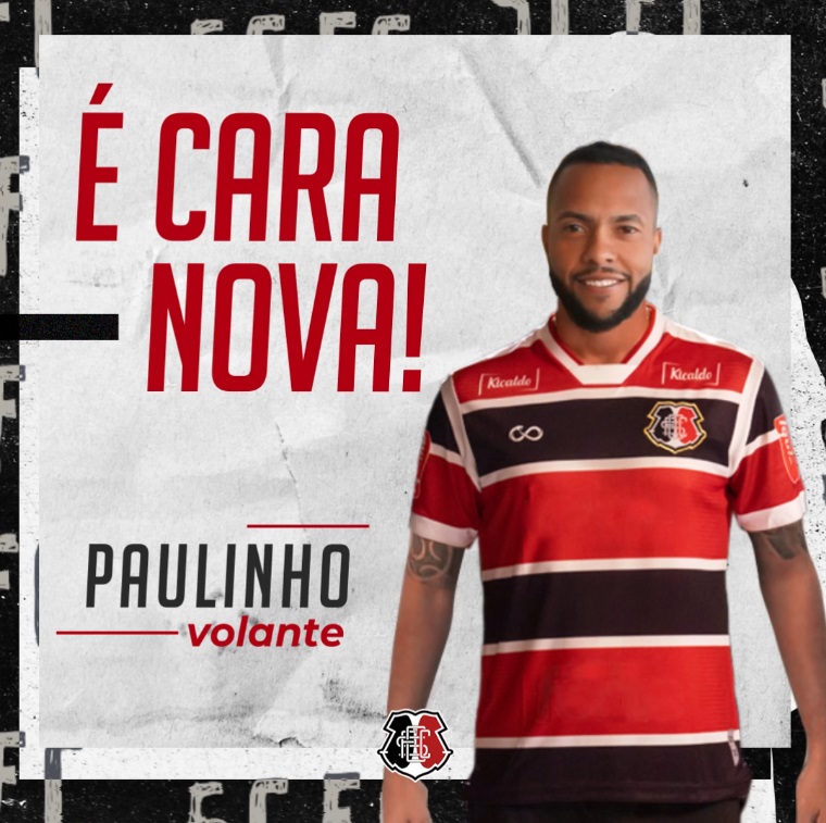 Paulinho, novo reforço do Santa