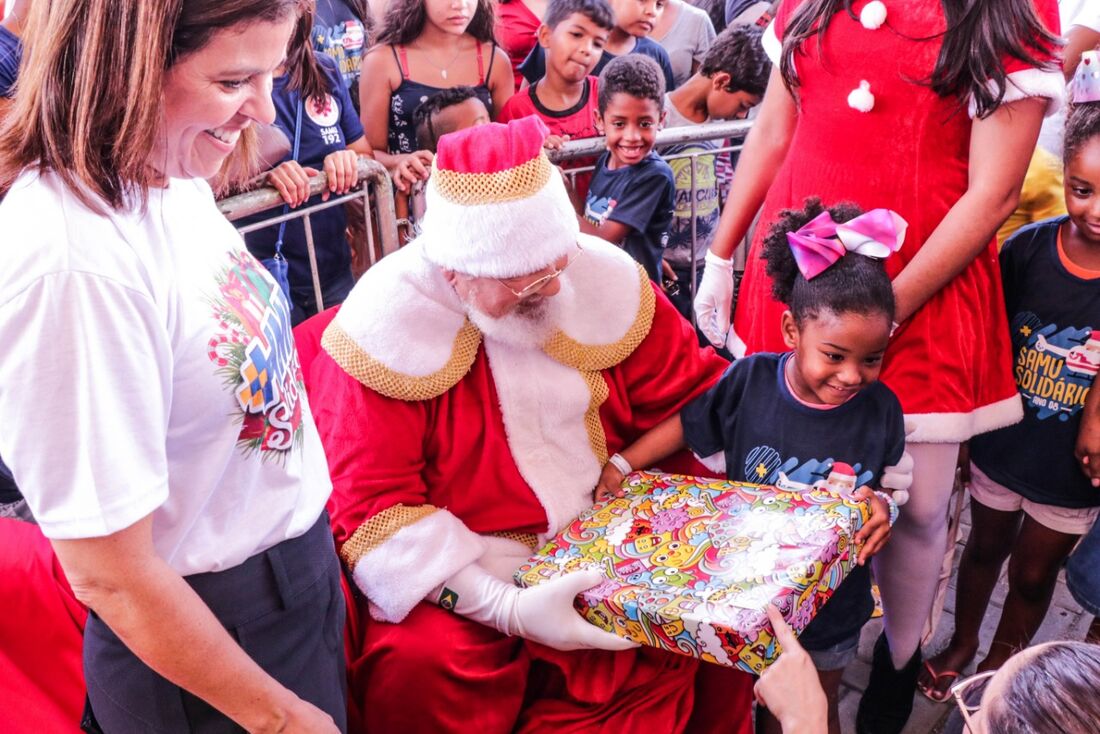 Papai Noel do Samu em 2018