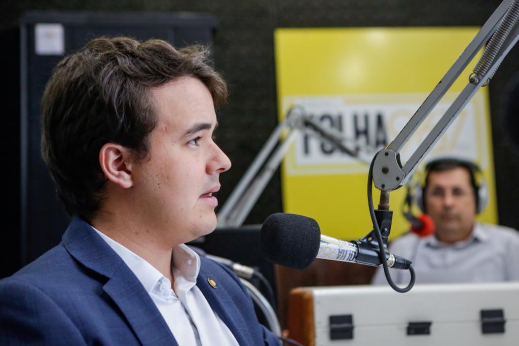 Vereador do Recife, Rodrigo Coutinho (SD), em entrevista à Rádio Folha