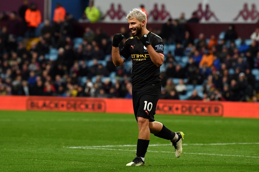 Agüero, atacante do Manchester City