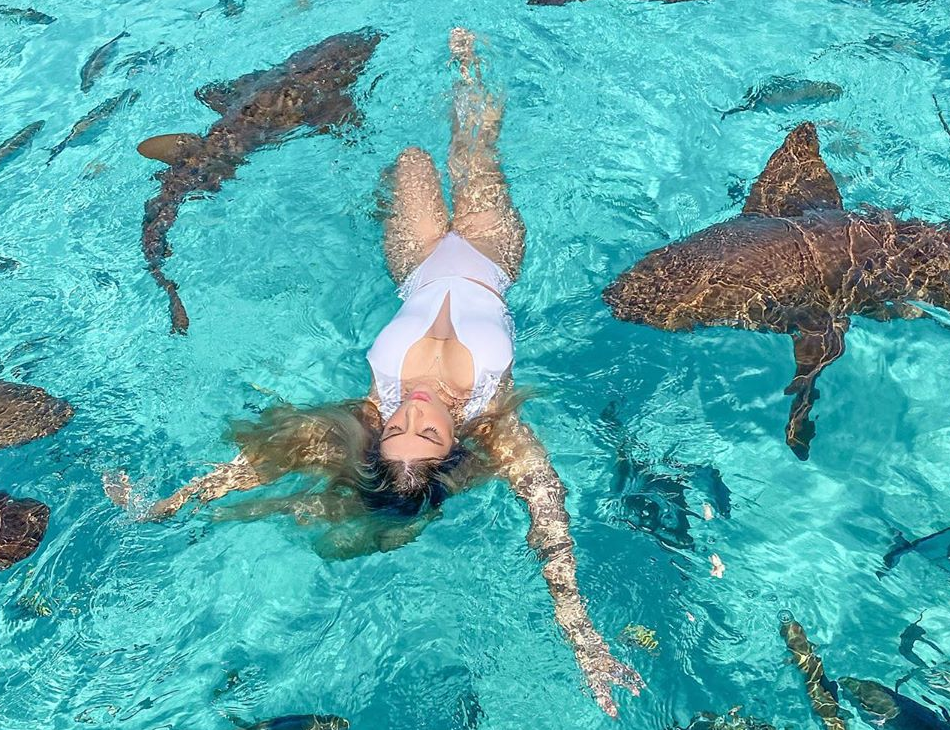 Blogueira registrou o fato no Instagram