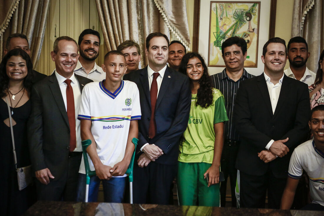 Governador reforça os projetos Time PE e Bolsa Atleta Pernambuco, iniciativas que já beneficiam esportistas locais