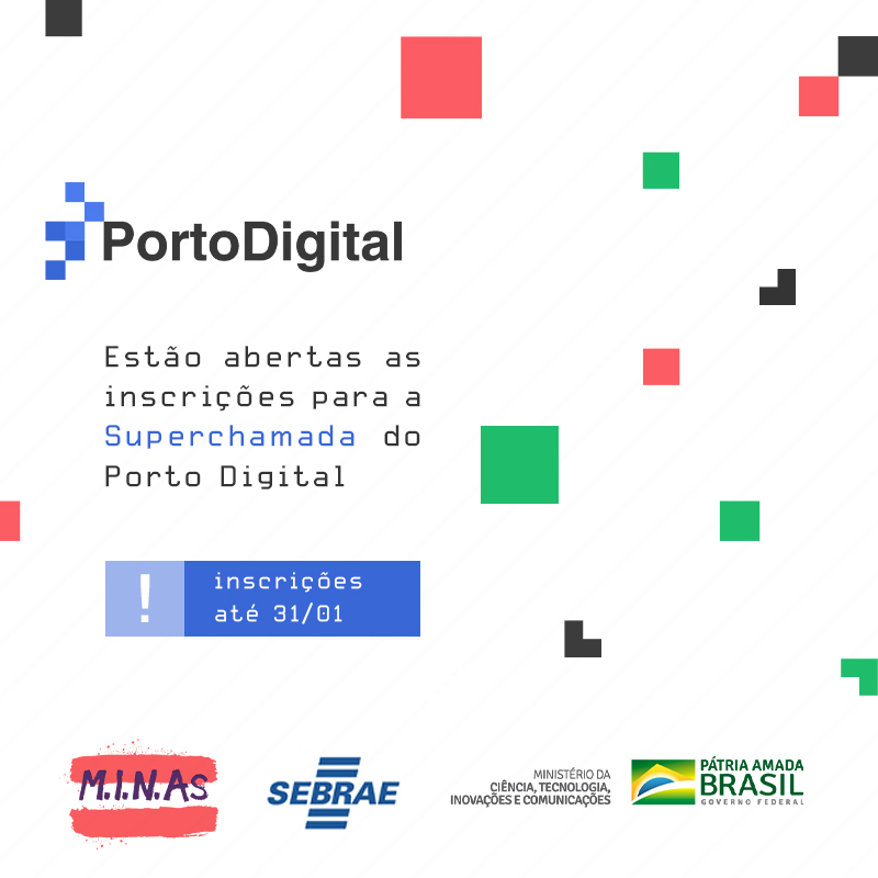 Superchamada de empreendedorismo do Porto Digital