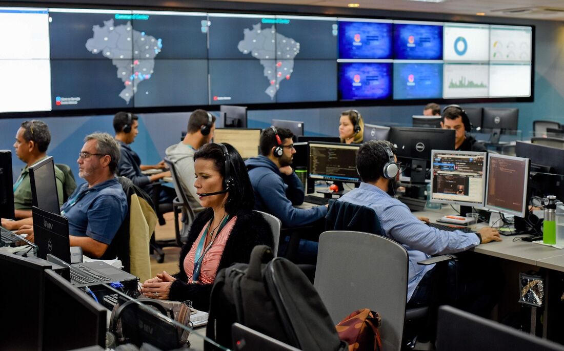 Command center da MV no Recife