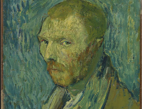 Autorretrato feito por Van Gogh