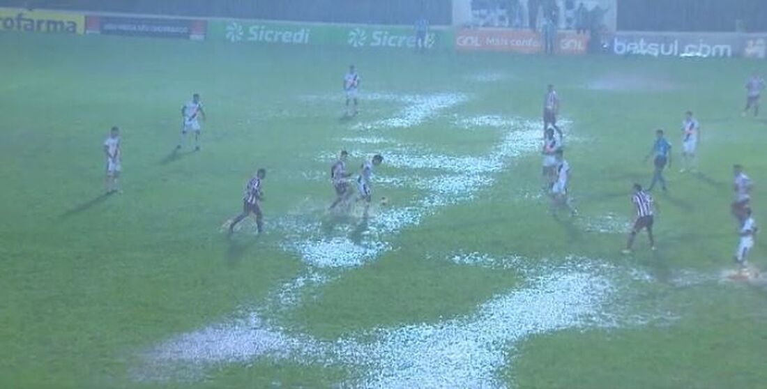 Jogo Entre Nautico E Vasco Na Copinha E Adiado Por Conta Da Chuva Folha Pe