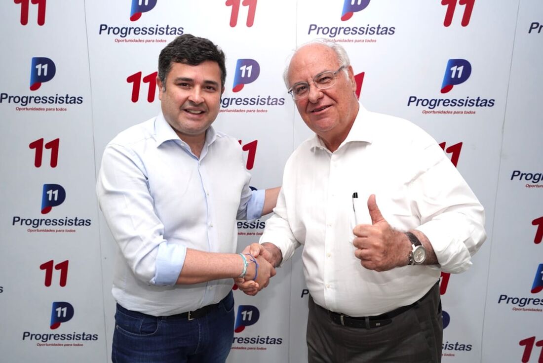 Eduardo da Fonte, recebeu na sede do PP o secretário executivo da Casa Civil, Zé Maurício