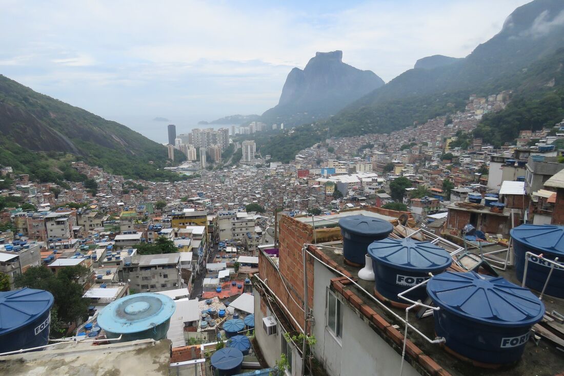 Favela da Rocinha, no Rio de Janeiro