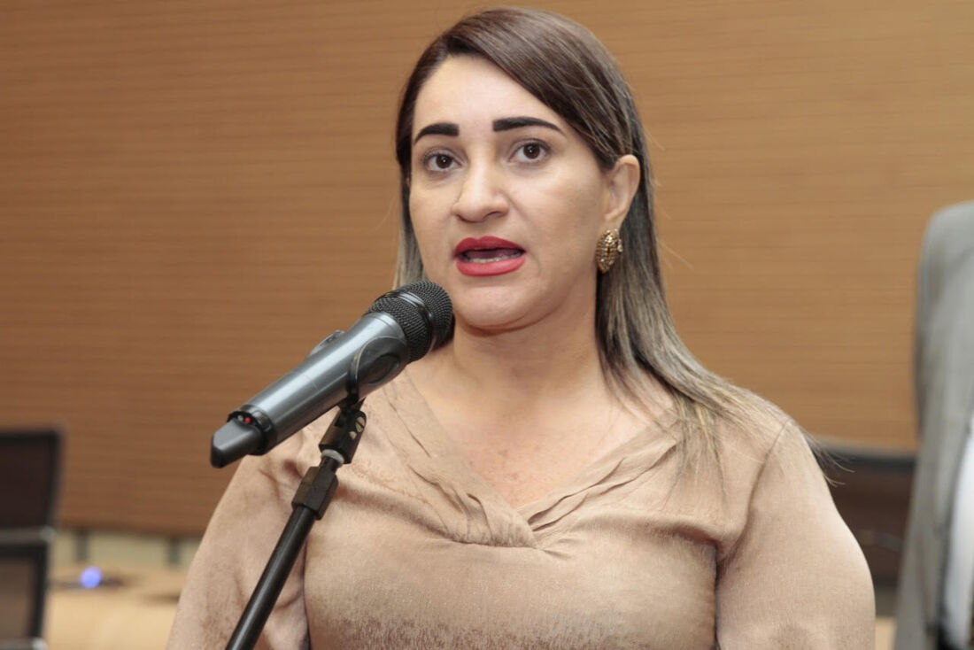 A vereadora Aline Mariano é a presidente da Comissão da Mulher na Câmara Municipal do Recife