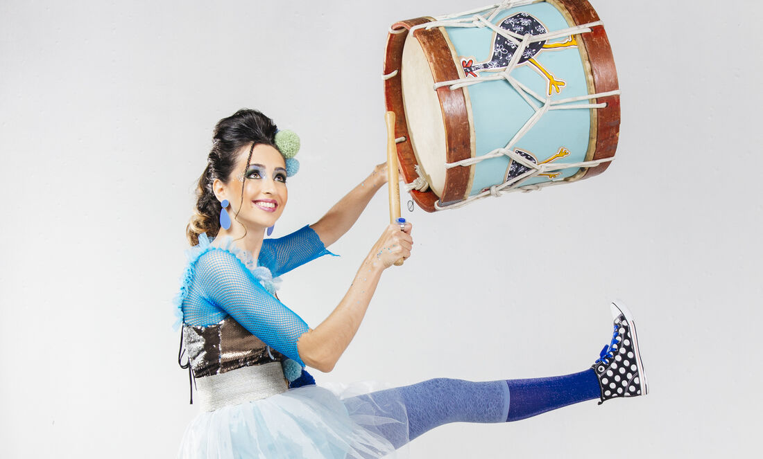 A Fada Magrinha Lulu Araújo, atração do Bloco das Fadas, é uma das produtoras do evento