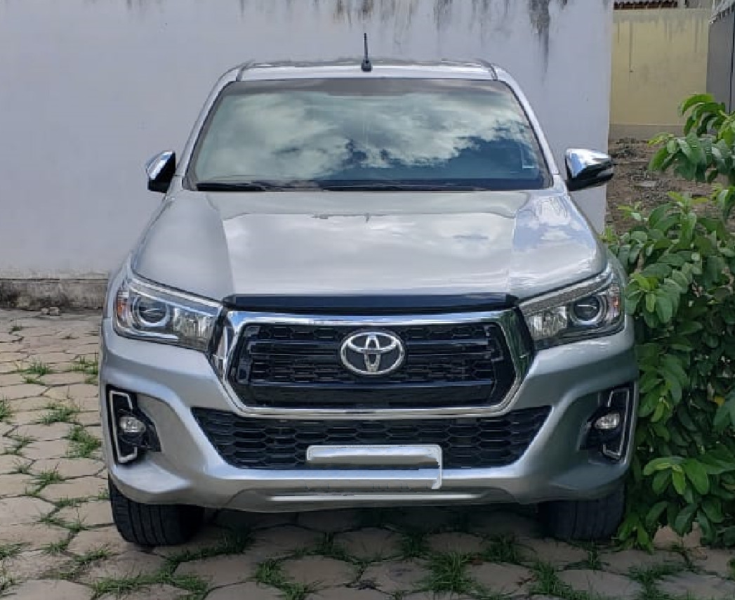 Um dos carros apreendidos pela PF