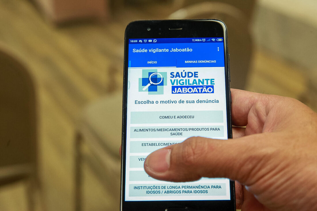 Jaboatão lança aplicativo Saúde Vigilante