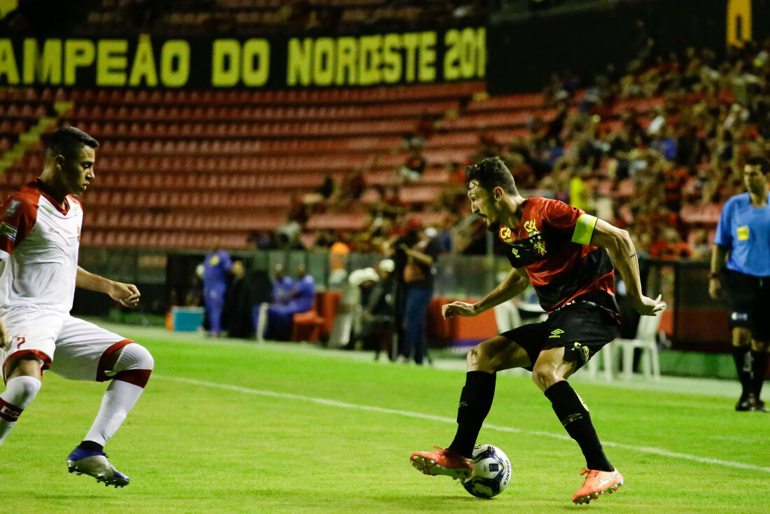 Sander em ação pelo Sport