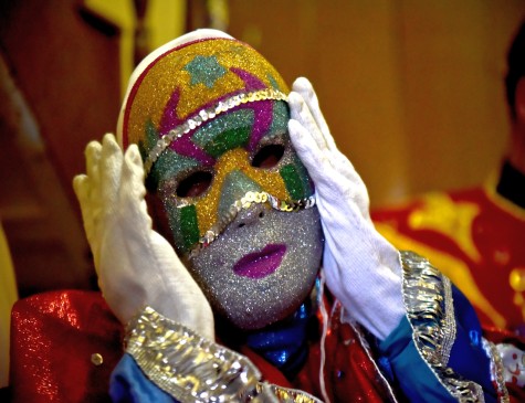 Máscaras são comuns em tradições como a dos papangus, em Bezerros