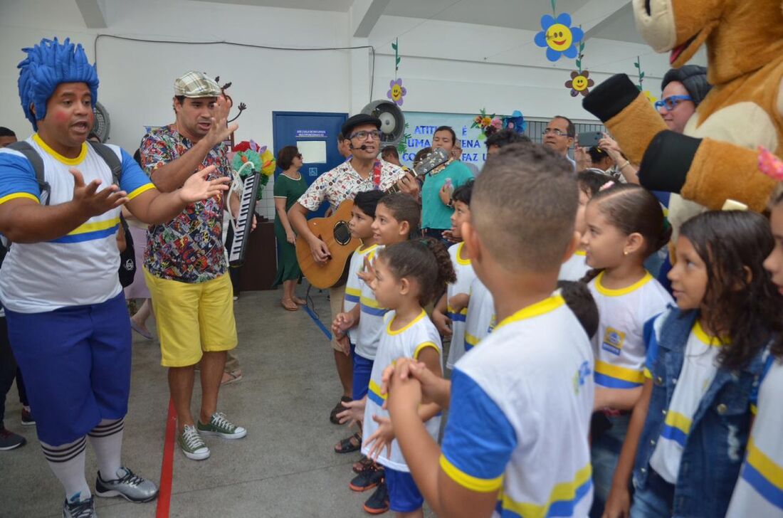 Início das aulas da rede municipal