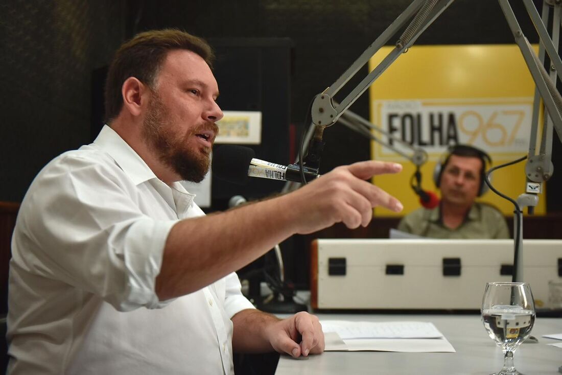 Deputado estadual Wanderson Florêncio (PSC), em entrevista à Ràdio Folha