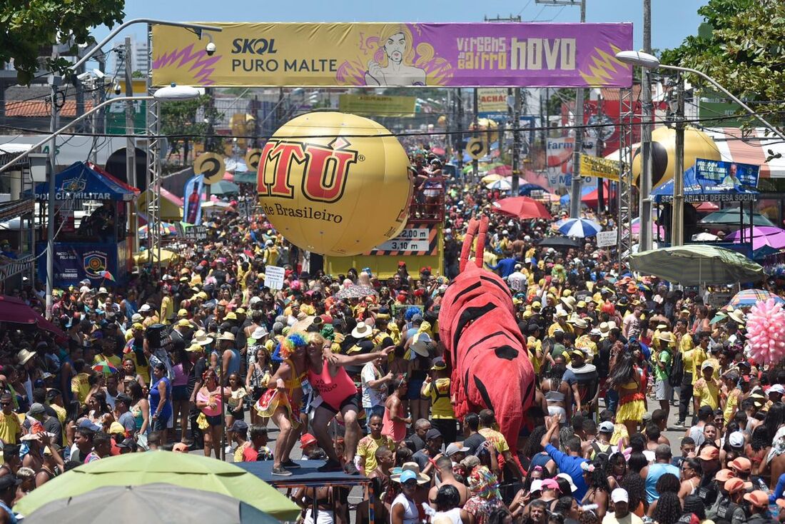 Bloco carnavalesco Virgens do Bairro Novo