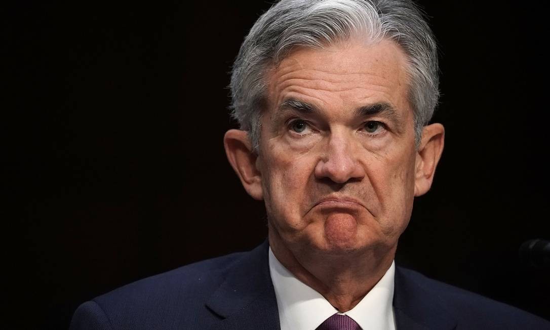 O presidente do Fed, Jerome Powell