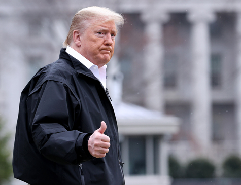 Donald Trump, presidente dos Estados Unidos