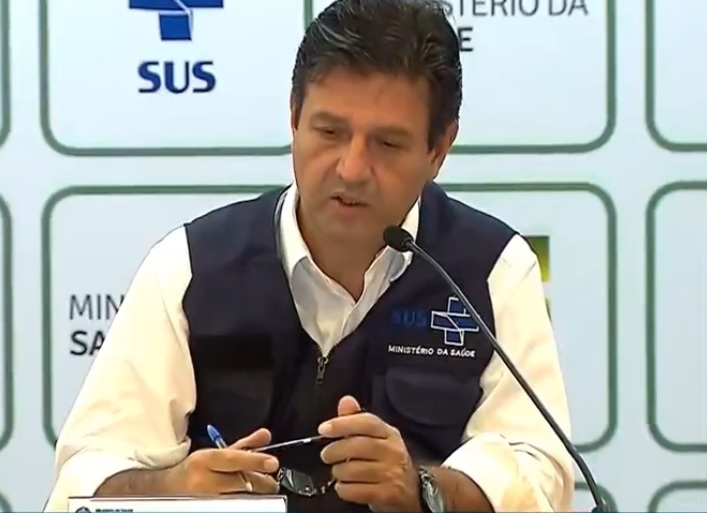 Luiz Henrique Mandetta, ministro da saúde