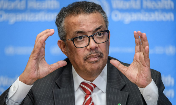 Diretor-geral da Organização Mundial de Saúde (OMS), Tedros Adhanom Ghebreyesus