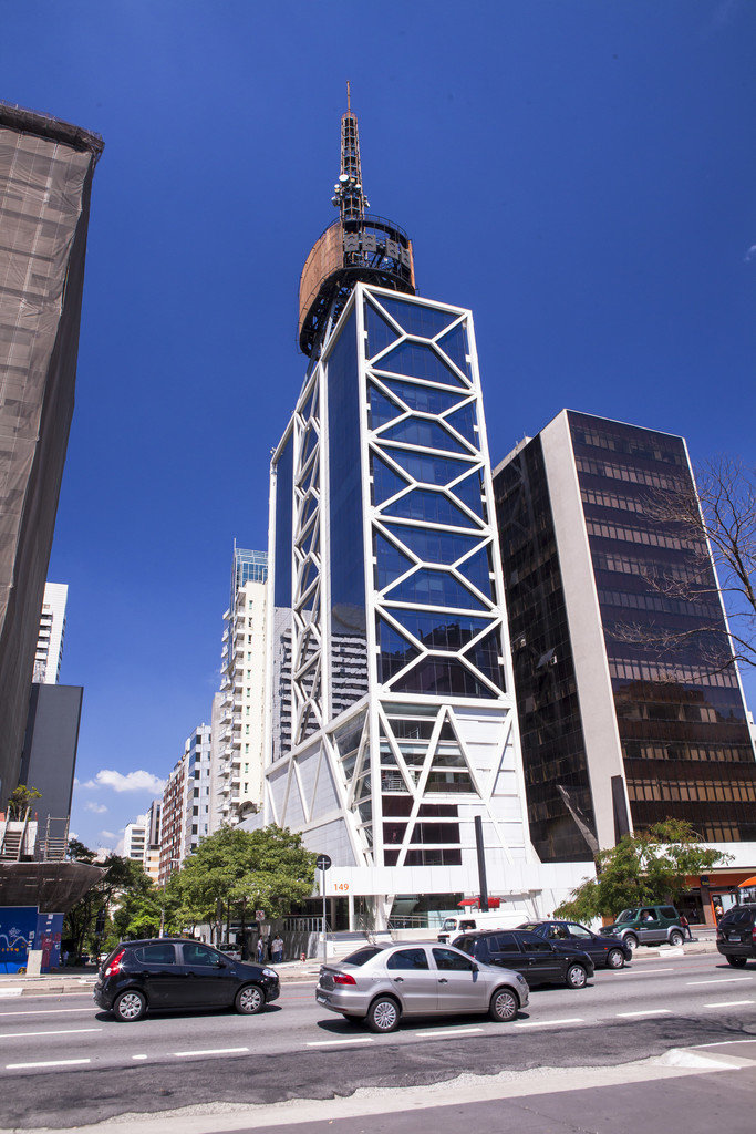 Fachada do Itaú Cultural, em São Paulo