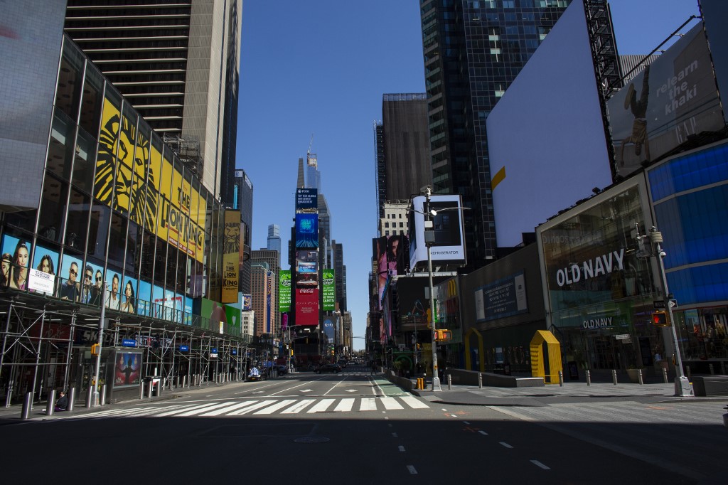 Times Square, em Nova York