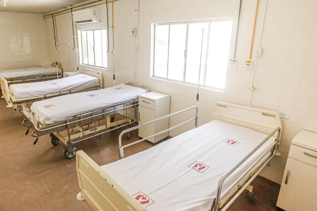 Leito de hospital no Recife