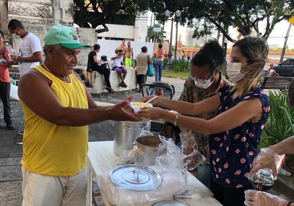 Iniciativa do deputado estadual Romero Albuquerque e sua esposa, Andreza, o projeto intensificou suas ações solidárias por causa da pandemia