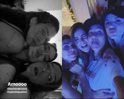 Pugliesi compartilhou momentos da festa em seu instagram