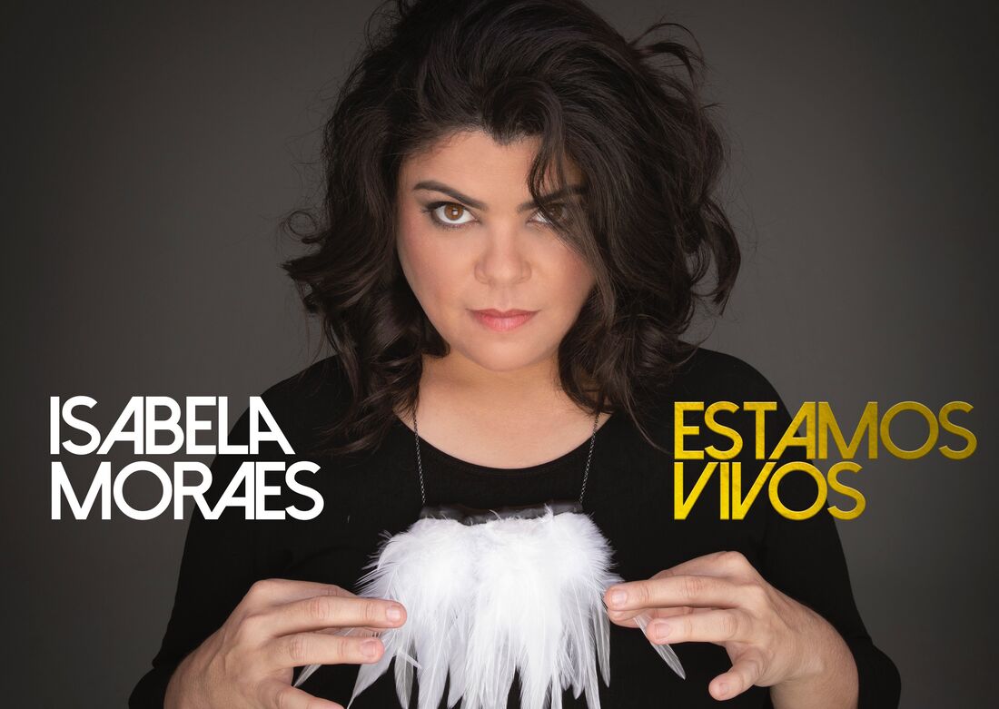 Capa do disco ' Estamos Vivos', de Isabela Moraes