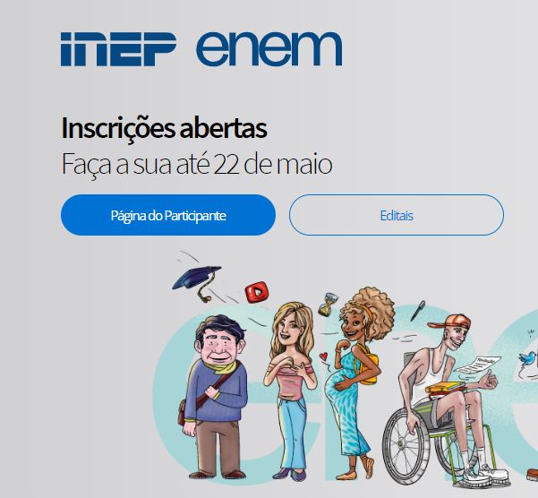 Inscrições do ENEM 2020