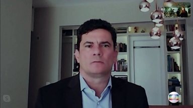 Sérgio Moro em entrevista ao Fantástico 