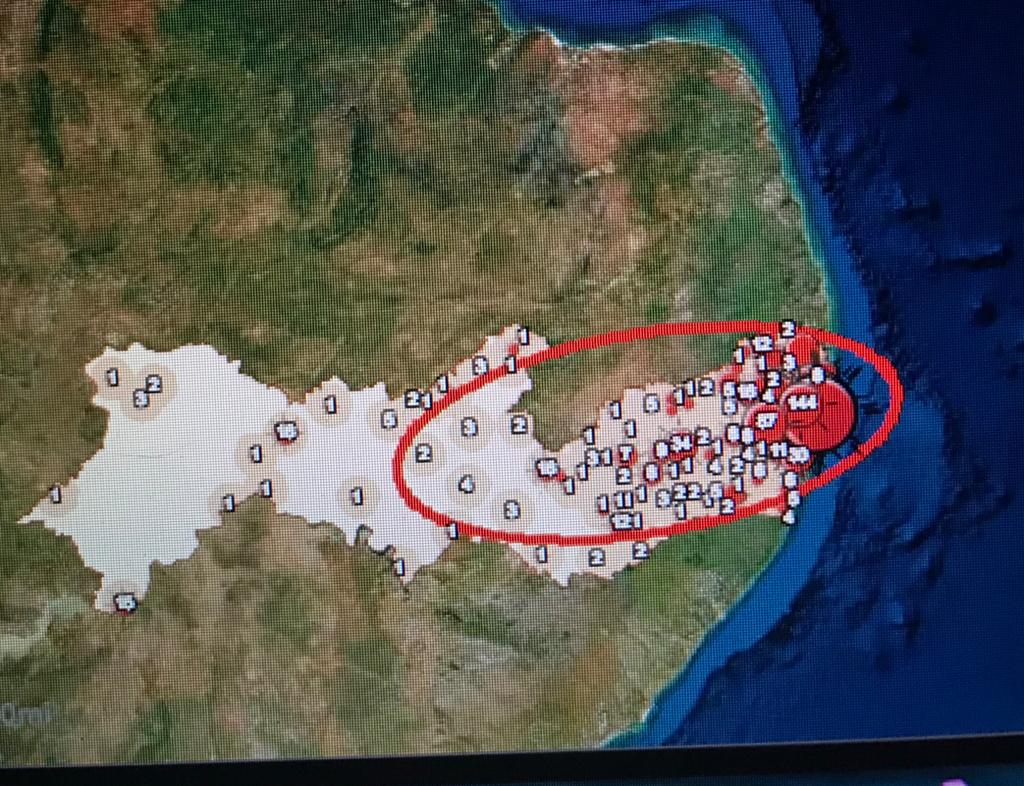 Mapa analítico da Fundaj atualizado no dia 5 de maio