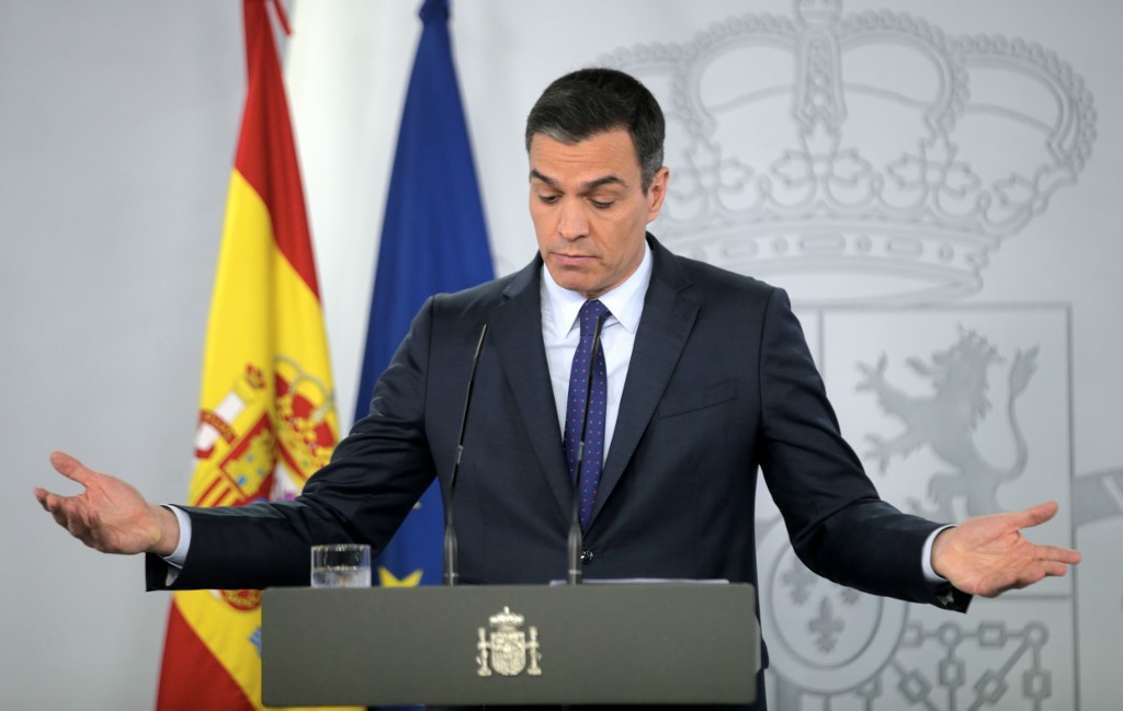 Líder do Governo da Espanha, Pedro Sánchez