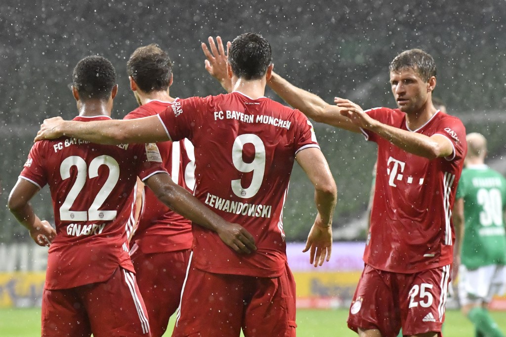 Lewandowski é o destaque do Bayern