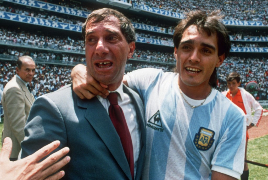 Carlos Bilardo, técnico campeão na Copa de 1986