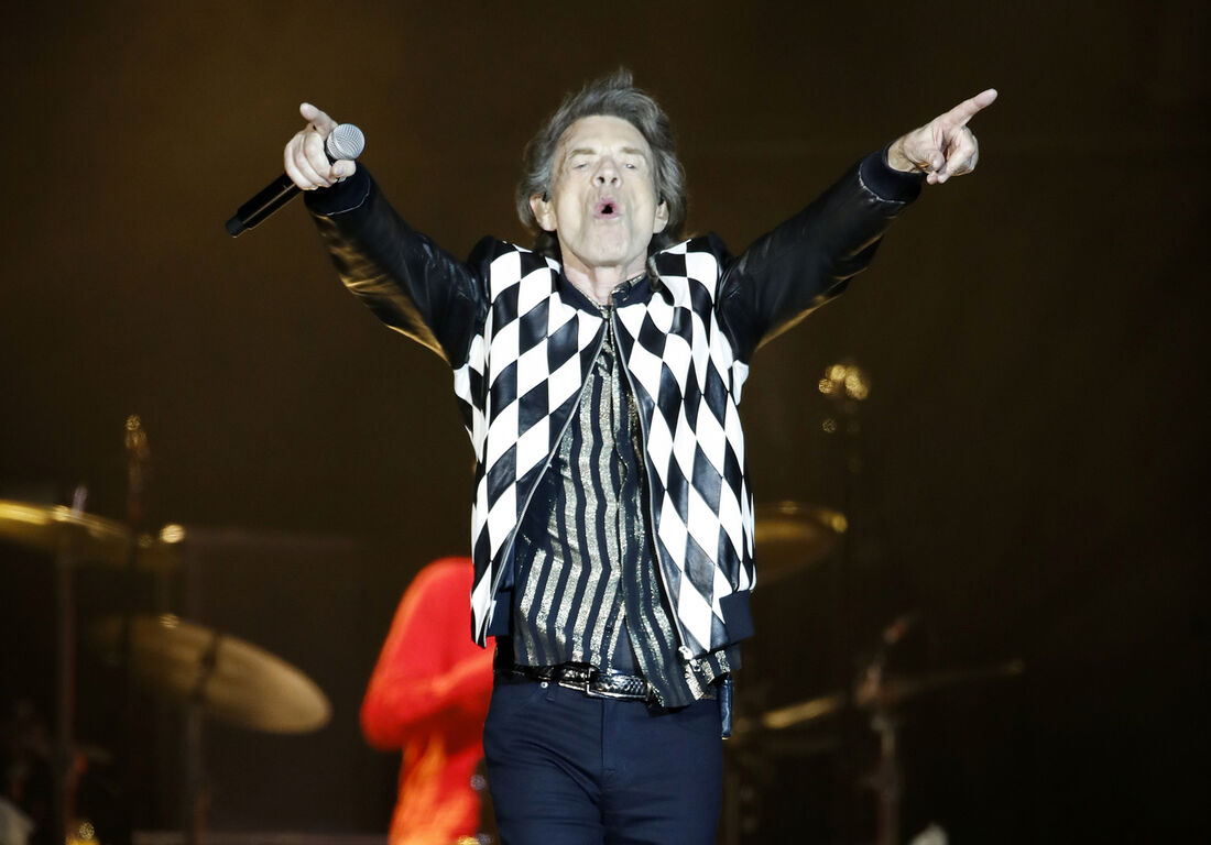 Mick Jagger, integrante dos Rolling Stones