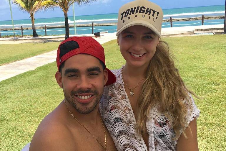 Gabriel Dinix e a ex-noiva