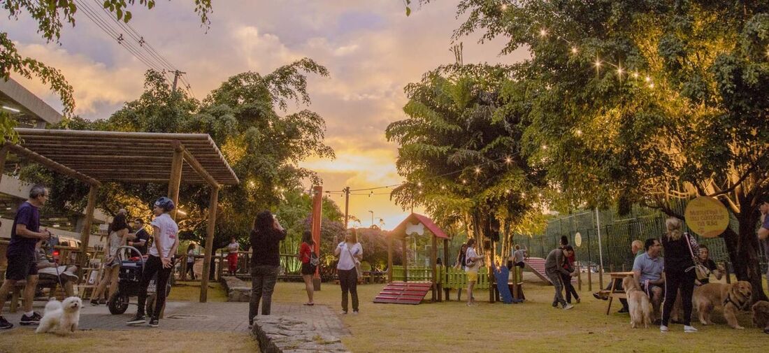 Espaço aberto a pets