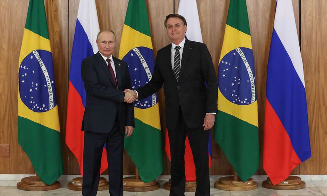 Bolsonaro e Putin