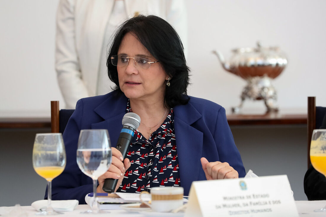 Ministra de Estado da Mulher, Família e Direitos Humanos, Damares Alves.