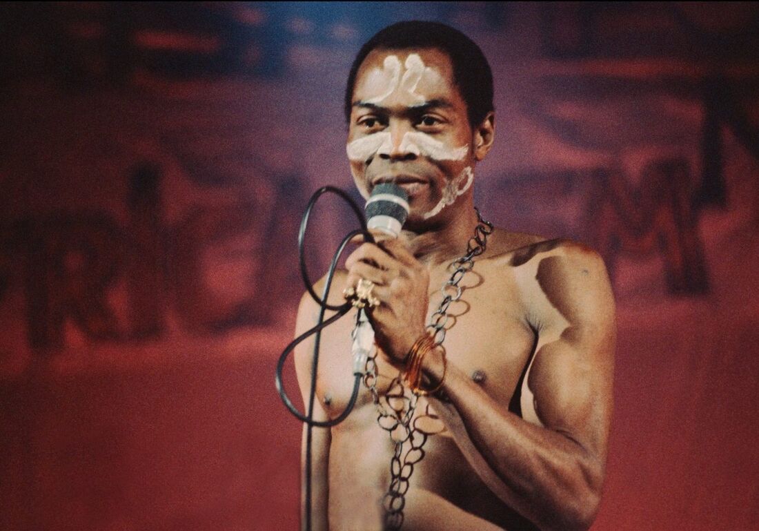 Fela Kuti, o criador do gênero musical 'afrobeat'