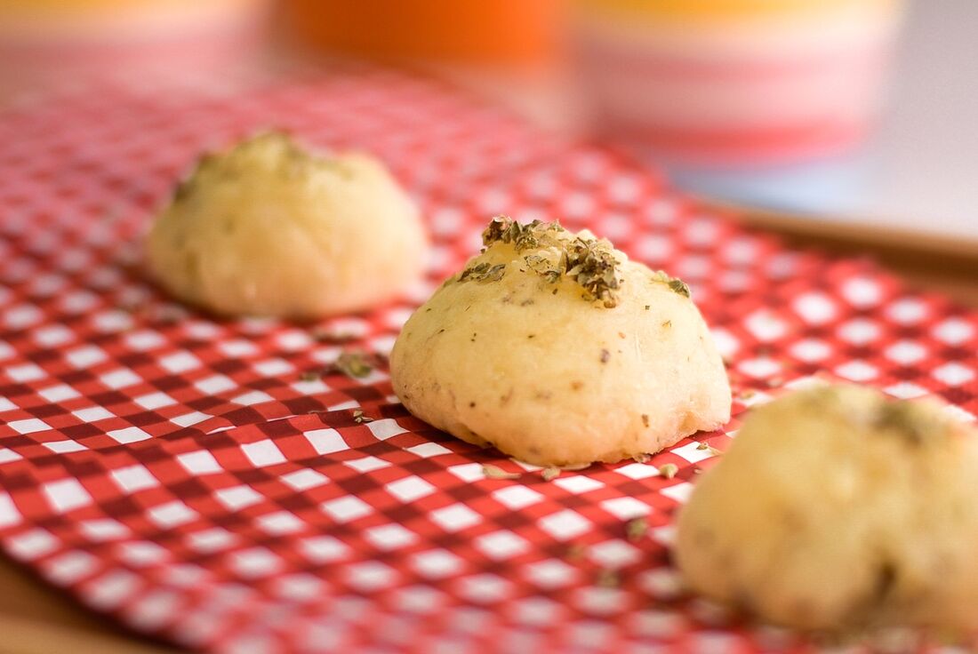 Salgado de macaxeira